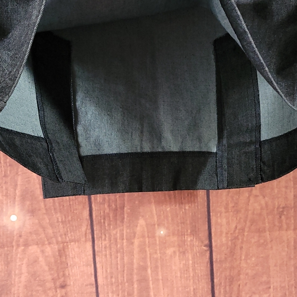 GAP Charcoal Denim Pencil Skirt Size 8 - Picture 11 of 14